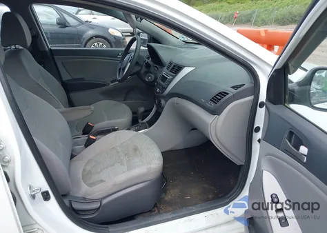 2016 Hyundai Accent Se z USA, uszkodzony, nr VIN KMHCT5AE4GU247127